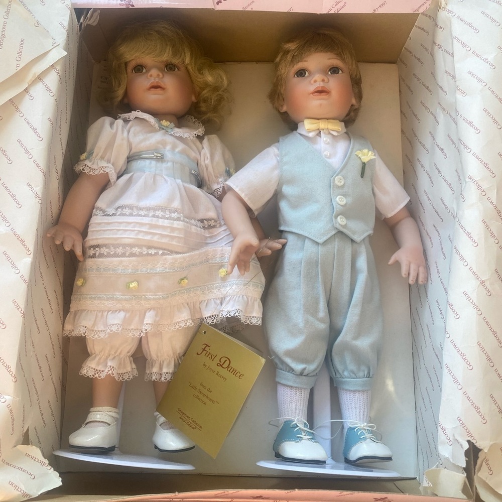 First Dance The Georgetown Collection porcelain dolls
